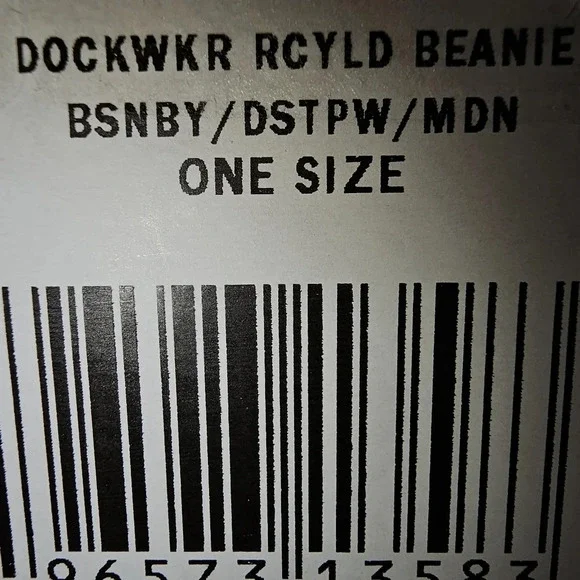 The North Face Men's Burgundy Dock Worker  Beanie "Nature Is Magic " winter hat - Picture 10 of 10